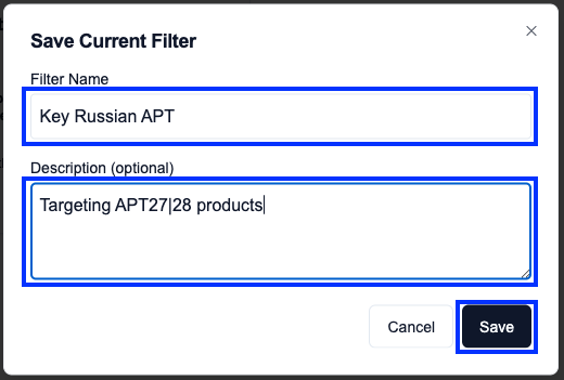 Complex Query View